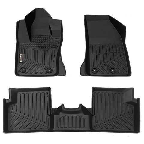 Jeep Renegade 2015-2021 Black Floor Mats TPE