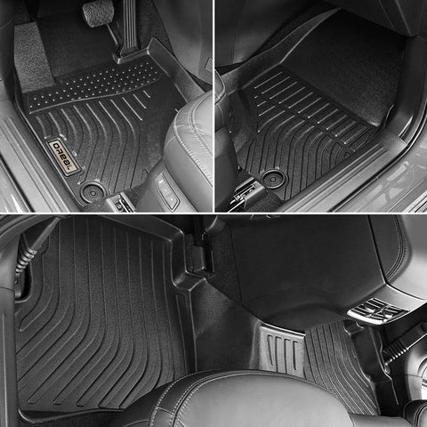 Mazda CX-5 CX5 2017-2022 Black Floor Mats TPE