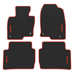 Mazda CX-5 CX5 2017-2019 Black Rubber Floor Mats
