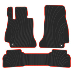 Mercedes Benz E-class W213 2016-2019 Black Rubber Floor Mats
