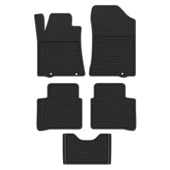 Nissan Altima 2013-2018 Black Rubber Floor Mats