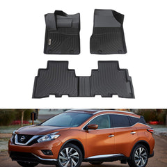 Nissan Murano 2017.5 2018 Foot Pads Black Floor Mats TPE