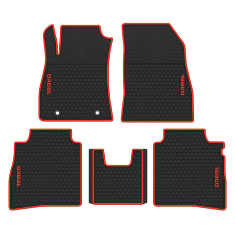 Nissan Sentra 2012-2019 Black Rubber Floor Mats
