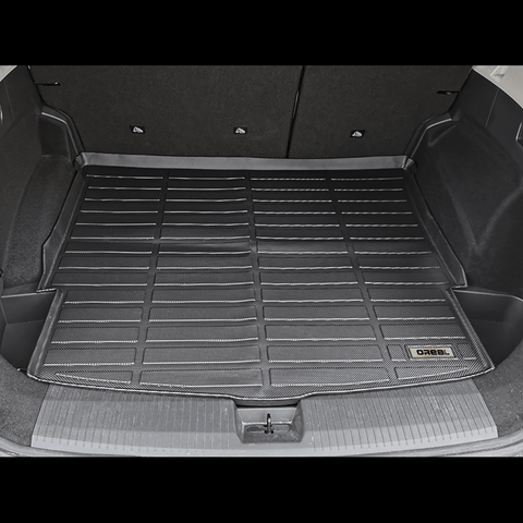Nissan Rogue 2021-2022 Black TPE Trunk Mat