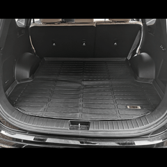 Hyundai Santa FE 2021-2022 Black TPE Trunk Mat