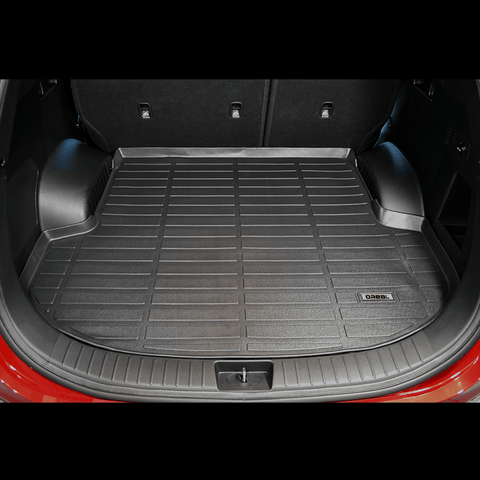 Hyundai Santa FE 2019-2020 Black TPE Trunk Mat