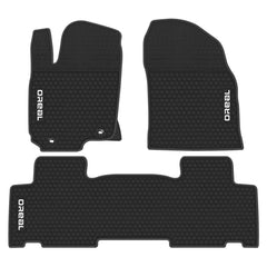 Toyota RAV4 2014-2018 Black Rubber Floor Mats