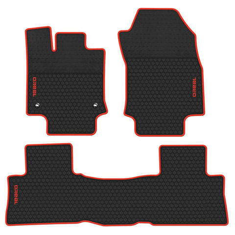 Toyota RAV4 2019 2020 Black Rubber Floor Mats
