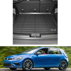 Volkswagen Golf R 2015-2019 Black TPE Trunk Mat