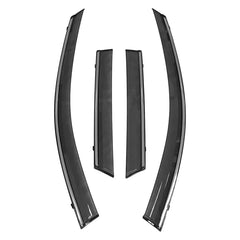 Volvo XC60 2018 2019 Sun Rain Visors Smoke Gray