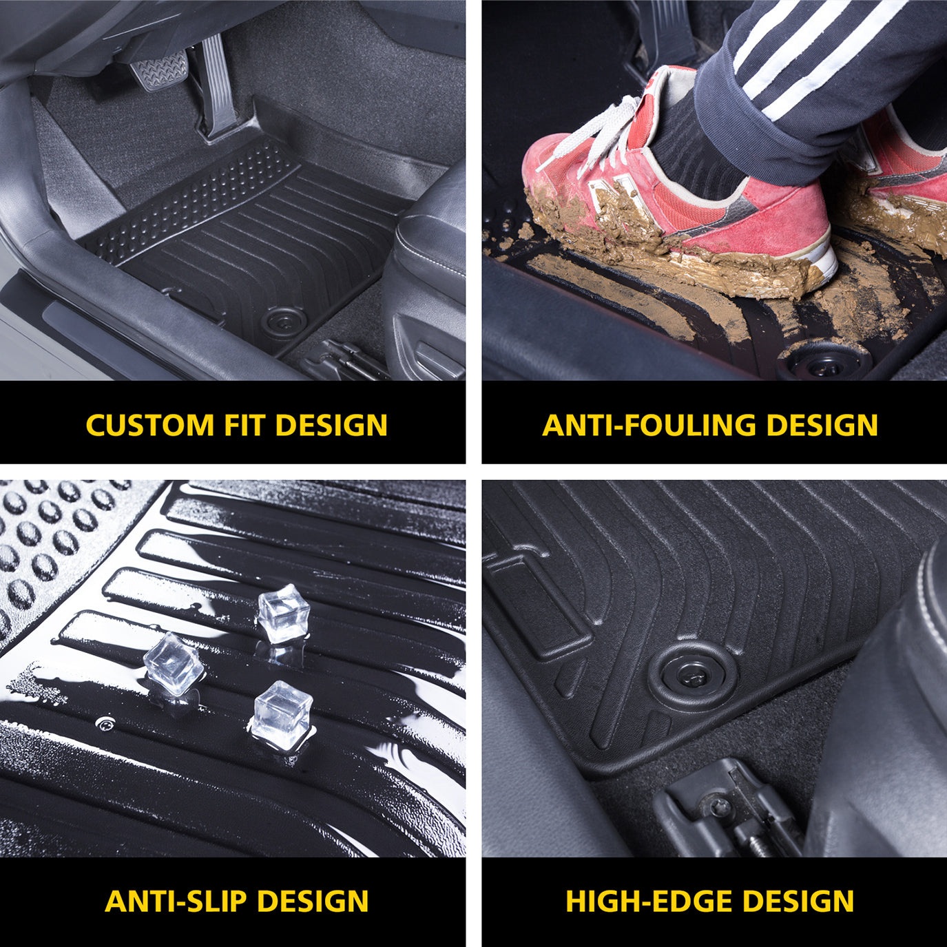 MOTOS Auto-vloermatten van rubber voor Subaru Forester III 2008-2013 Verbeter uw reiscomfort met anti-slip mat auto- Vloermatten voor alle weersomstandigheden, bescherming tegen vuil MOTOS Auto-vloermatten van rubber voor Subaru Forester III 2008-2013 Verbeter uw reiscomfort met anti-slip mat auto- Vloermatten voor alle weersomstandigheden, bescherming tegen vuil