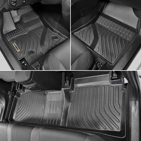 Toyota Corolla 2014-2019 Black Floor Mats TPE (NOT FIT Corolla Hatchback Model)