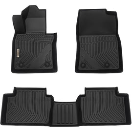 Mazda CX-30 2020-2025 Black Floor Mats TPE