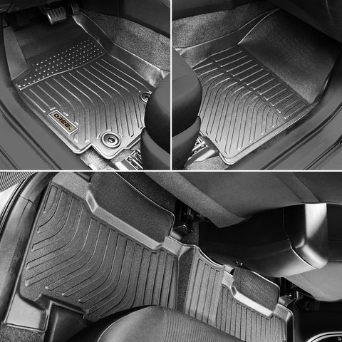 Toyota RAV4 2014-2018 (not rav4 Hybrid) Black Floor Mats TPE